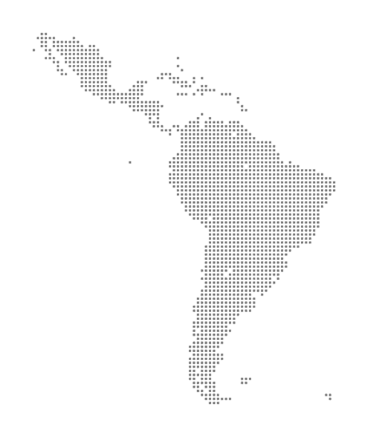 Mapa de Latinoamérica